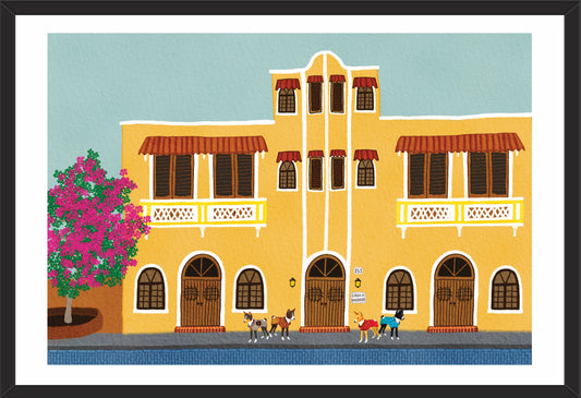 2024FW-2025 | Casa de Basenjis ~ Prints of four basenjis