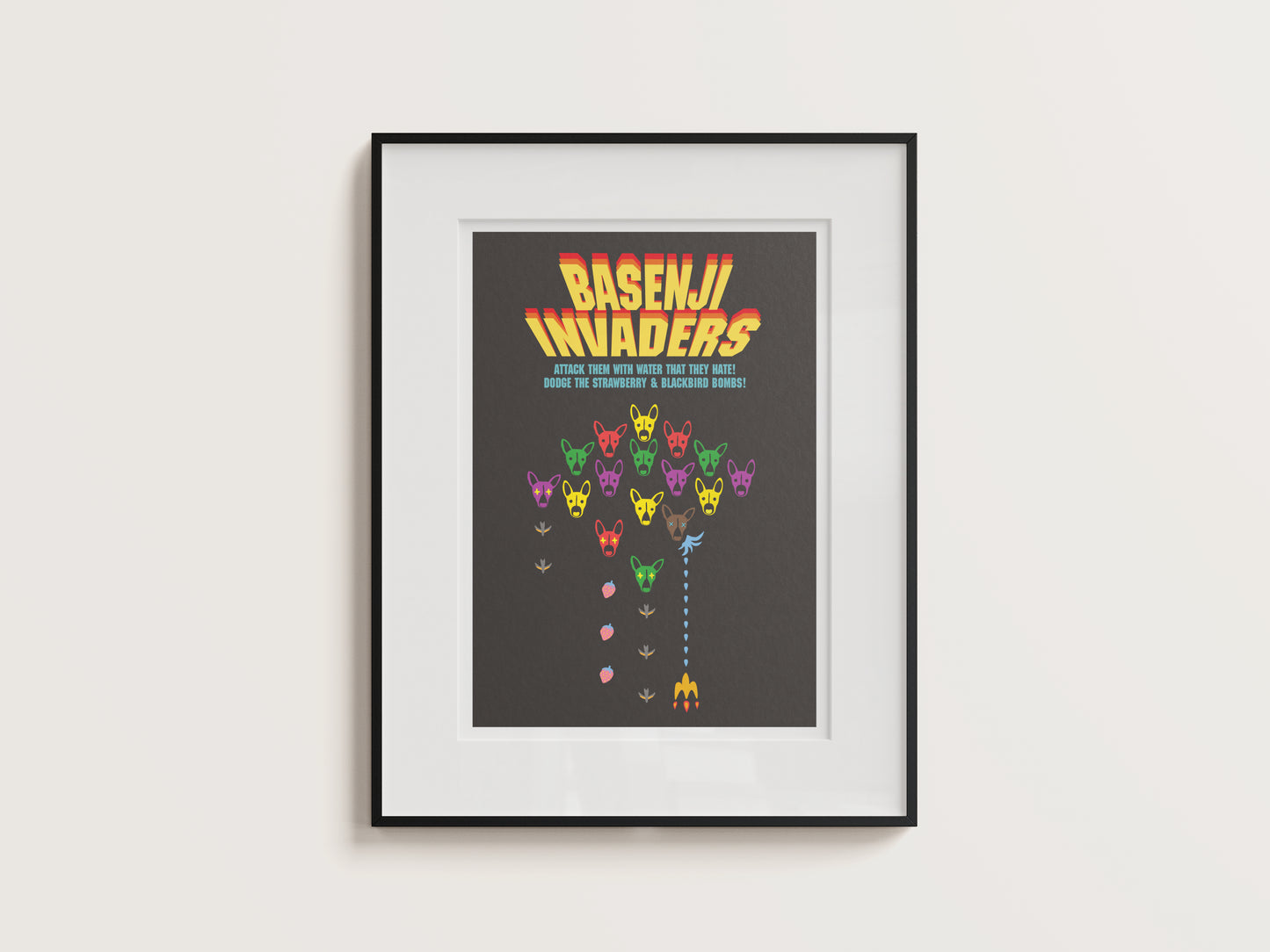 2024-2025 | Basenji Invaders ~ Posters, Postcards, and Mini Cards