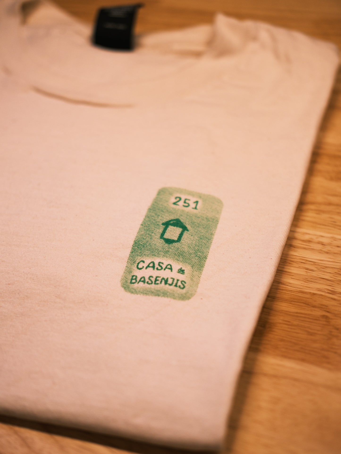 2025AW | Casa de Basenjis (S & M sizes) ~ Screen-printed T-shirts