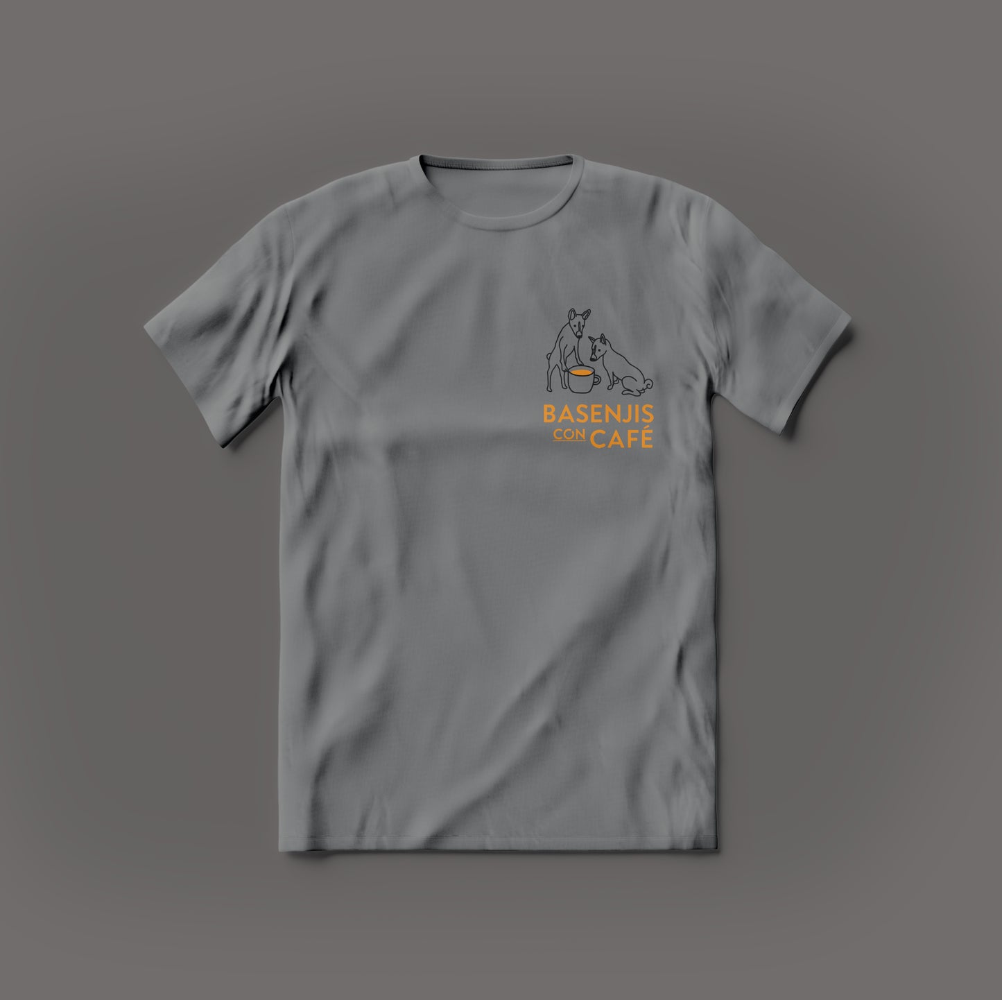 2019-2022 | Basenjis con Café ~ Screen-printed T-shirts