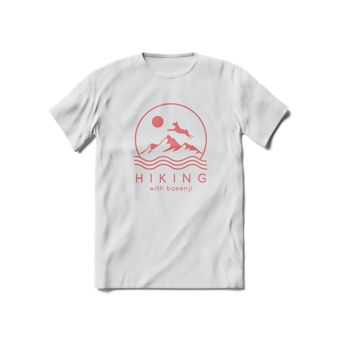 2019-2022 | Hiking with Basenji ~ Screen-printed T-shirts