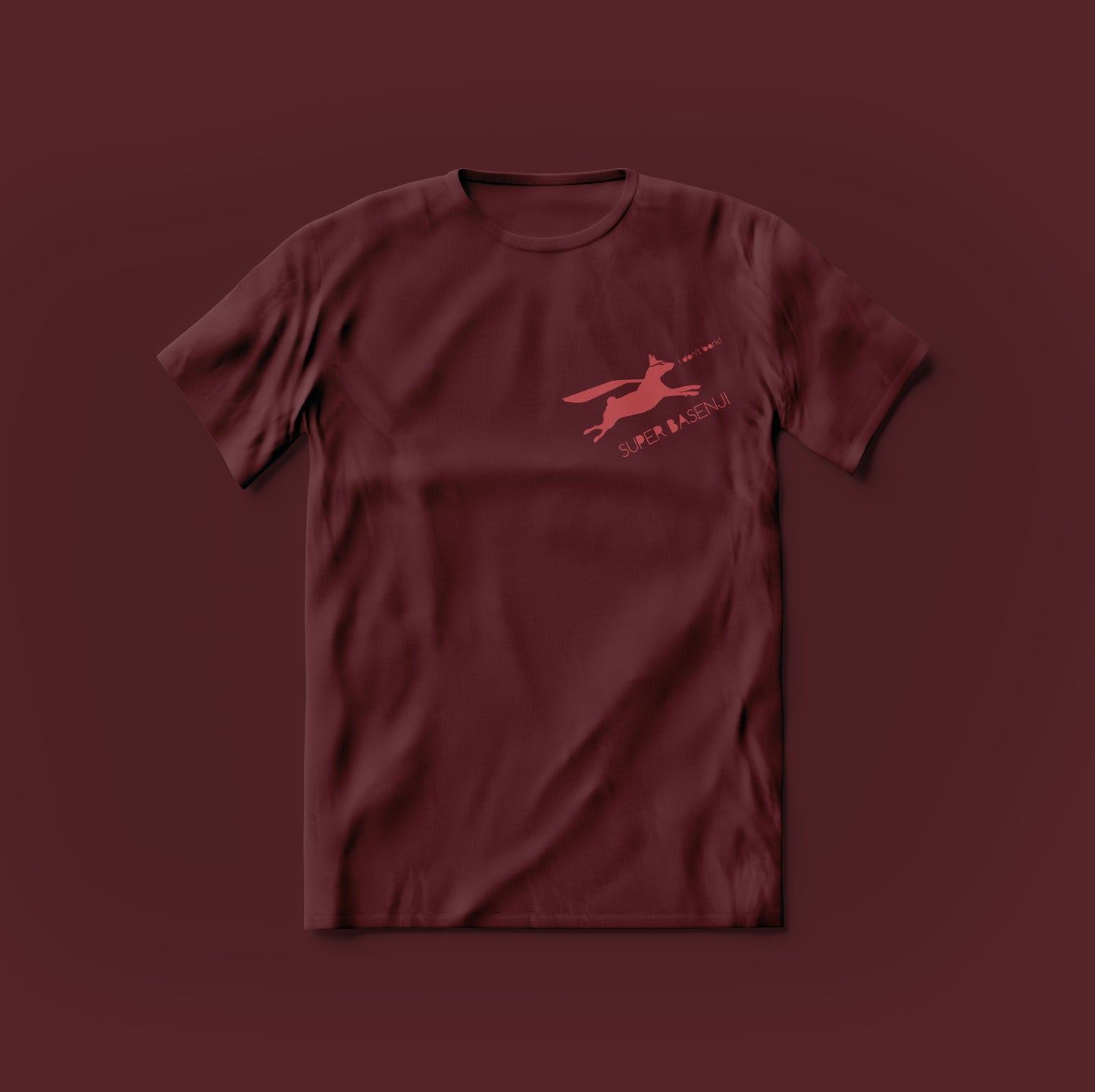 2018 | Super Basenji - I don't bark! ~ Screen-printed T-shirts