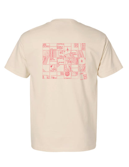 2026 Summer | Ancient Voices of Basenjis 2 [Album Cover Art - Grid Puzzle ver.] ~ Screen-printed T-shirts