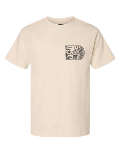 2026 Summer | Ancient Voices of Basenjis 2 [Album Cover Art - Grid Puzzle ver.] ~ Screen-printed T-shirts
