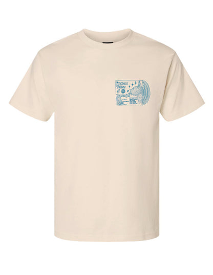 2026 Summer | Ancient Voices of Basenjis 2 [Album Cover Art - Grid Puzzle ver.] ~ Screen-printed T-shirts