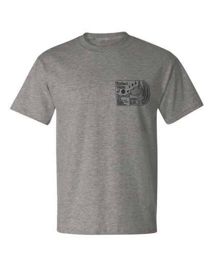 2026 Summer | Ancient Voices of Basenjis 3 [Album Cover Art - Small ver.] ~ Screen-printed T-shirts