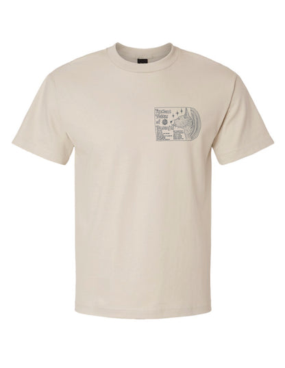 2026 Summer | Ancient Voices of Basenjis 3 [Album Cover Art - Small ver.] ~ Screen-printed T-shirts