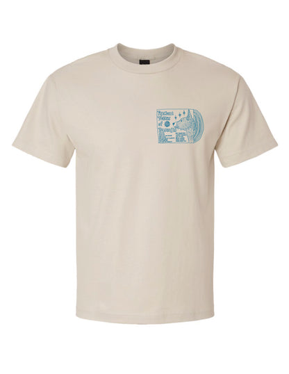 2026 Summer | Ancient Voices of Basenjis 3 [Album Cover Art - Small ver.] ~ Screen-printed T-shirts