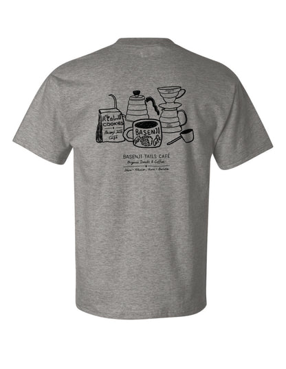 2026 Summer | Basenji Tails Café ~ Screen-printed T-shirts