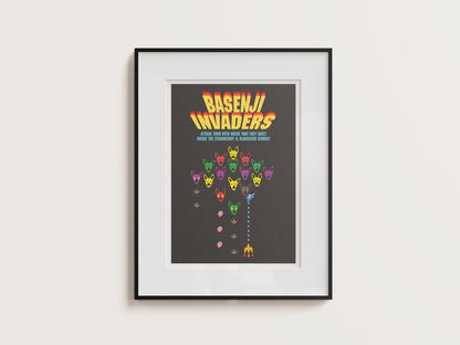 2024-2025 | Basenji Invaders ~ Posters, Postcards, and Mini Cards