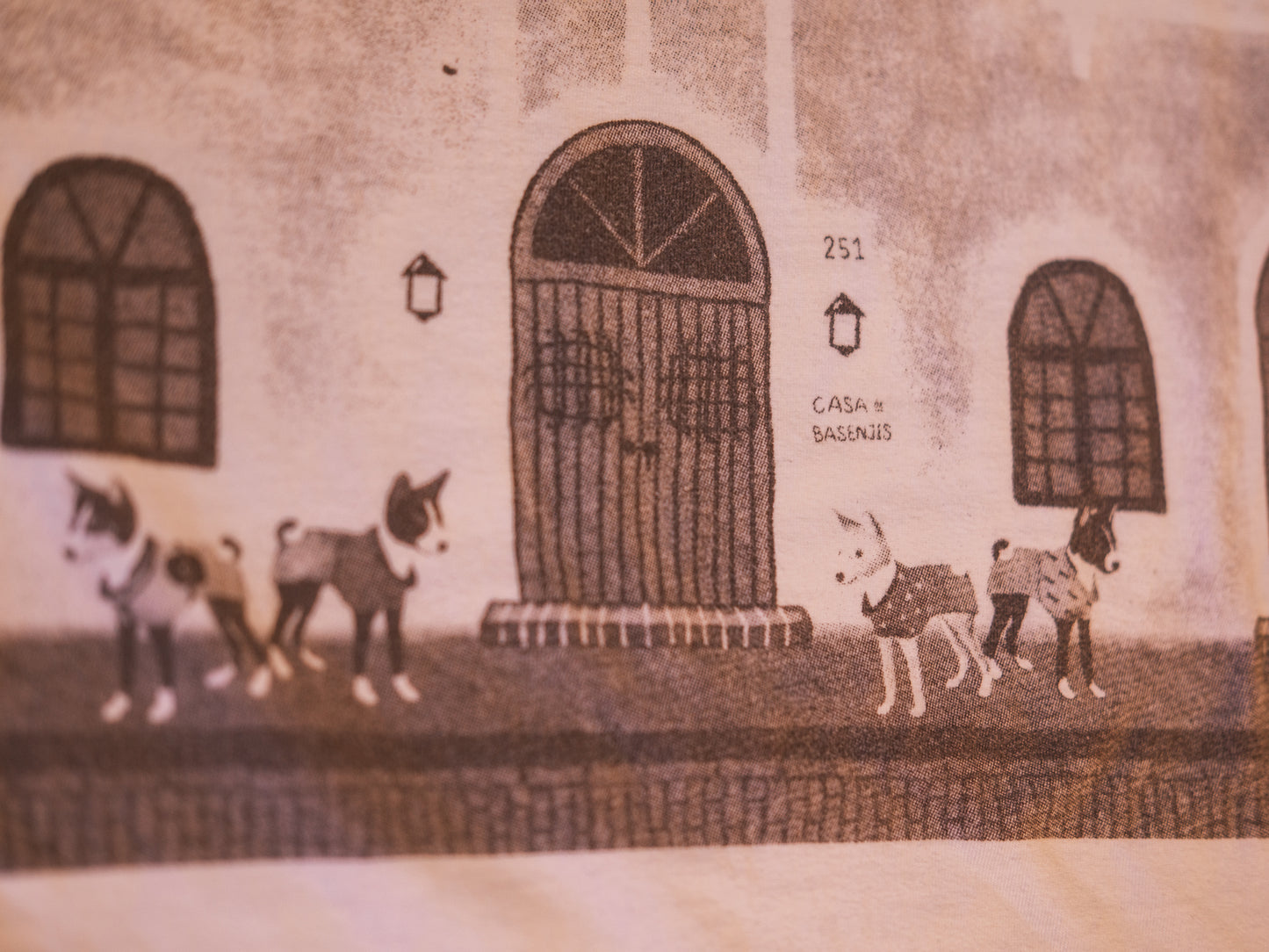 2025AW | Casa de Basenjis ~ Screen-printed T-shirts