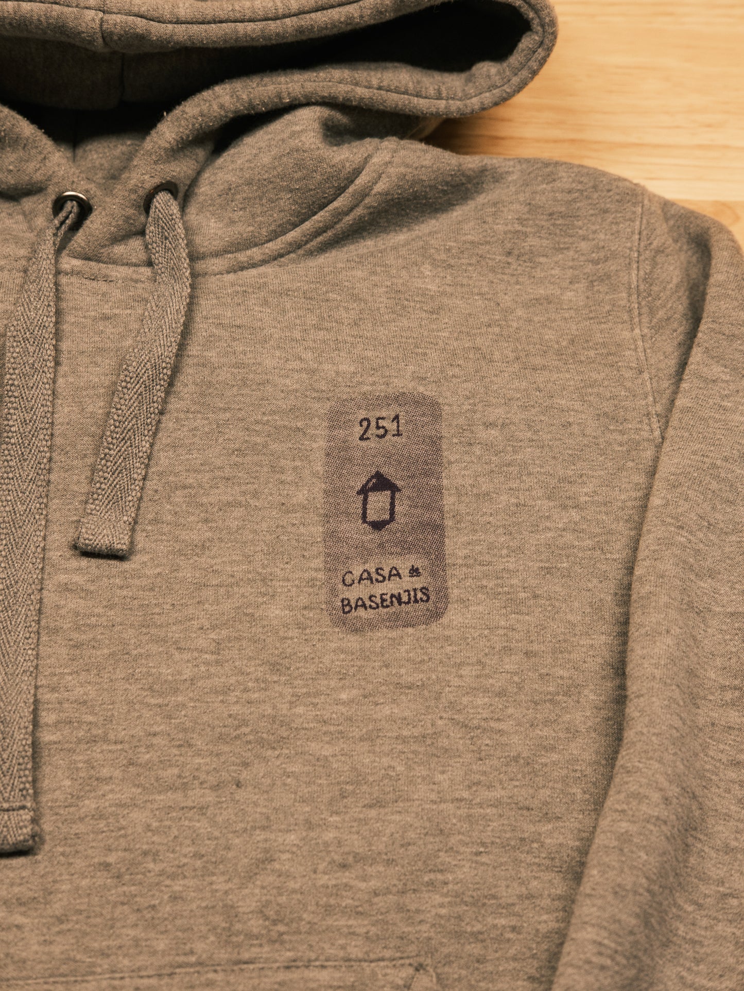 2025AW | Casa de Basenjis ~ Hand Screen-Printed Hoodie