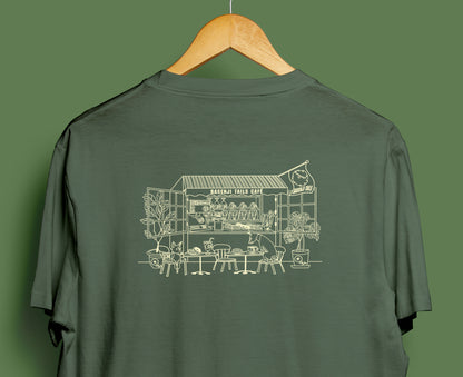 2025SS | Basenji Tails Café [2nd edition] ~ Screen-printed T-shirts