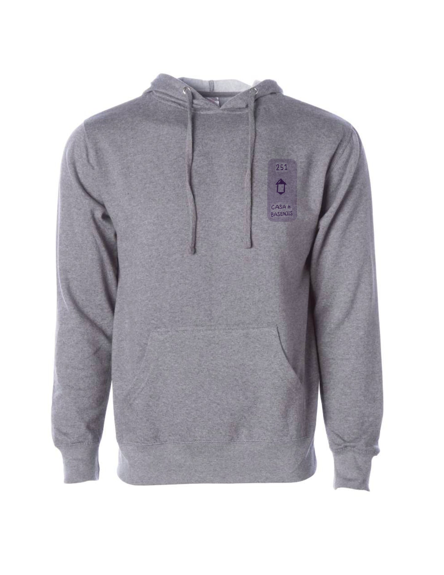 2025AW | Casa de Basenjis (Sizes S~M)~ Hand Screen-Printed Hoodie