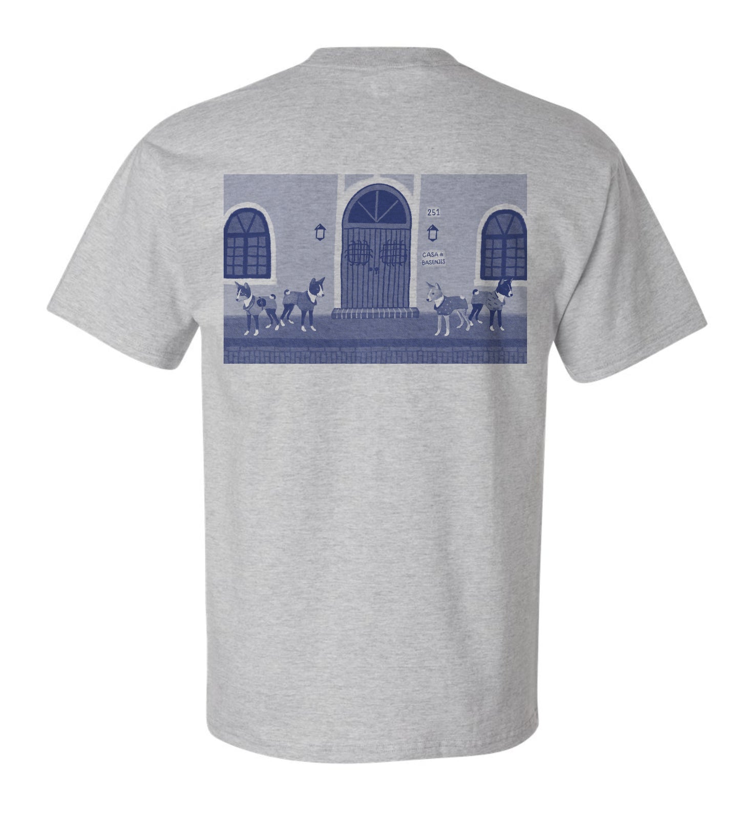 2025AW | Casa de Basenjis (Sizes L~3XL) ~ Screen-printed T-shirts