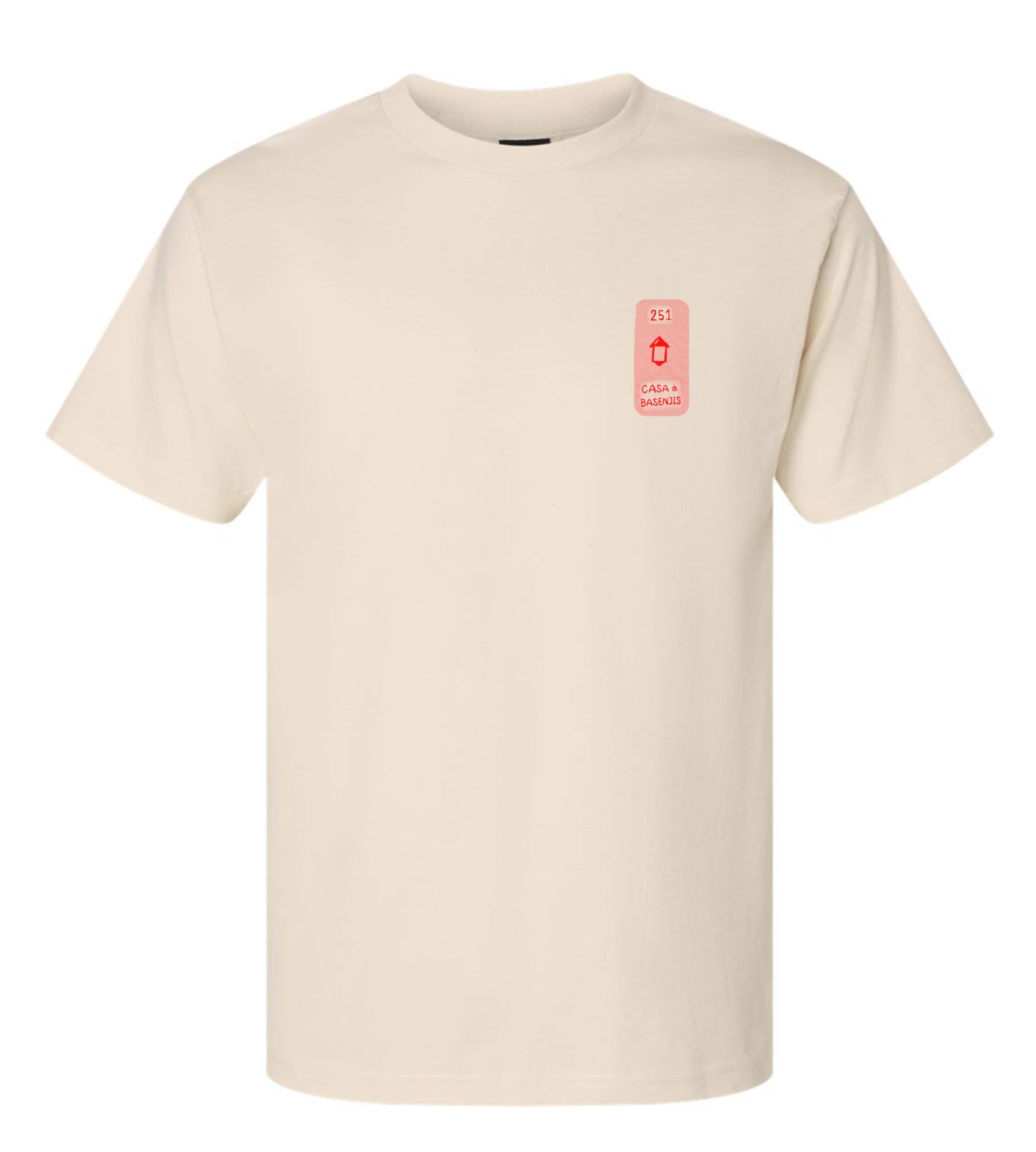 2025AW | Casa de Basenjis (Sizes L~3XL) ~ Screen-printed T-shirts