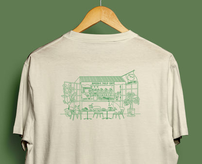 2025SS | Basenji Tails Café [2nd edition] ~ Screen-printed T-shirts