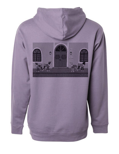 2025AW | Casa de Basenjis (Sizes L~2XL)~ Hand Screen-Printed Hoodie