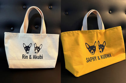 Make your own bag with your Basenjis! ~ Custom Tote Bags