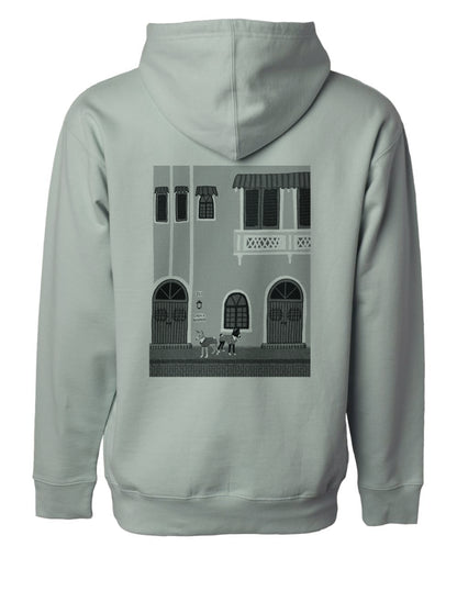 2025AW | Casa de Basenjis (Sizes S~M)~ Hand Screen-Printed Hoodie