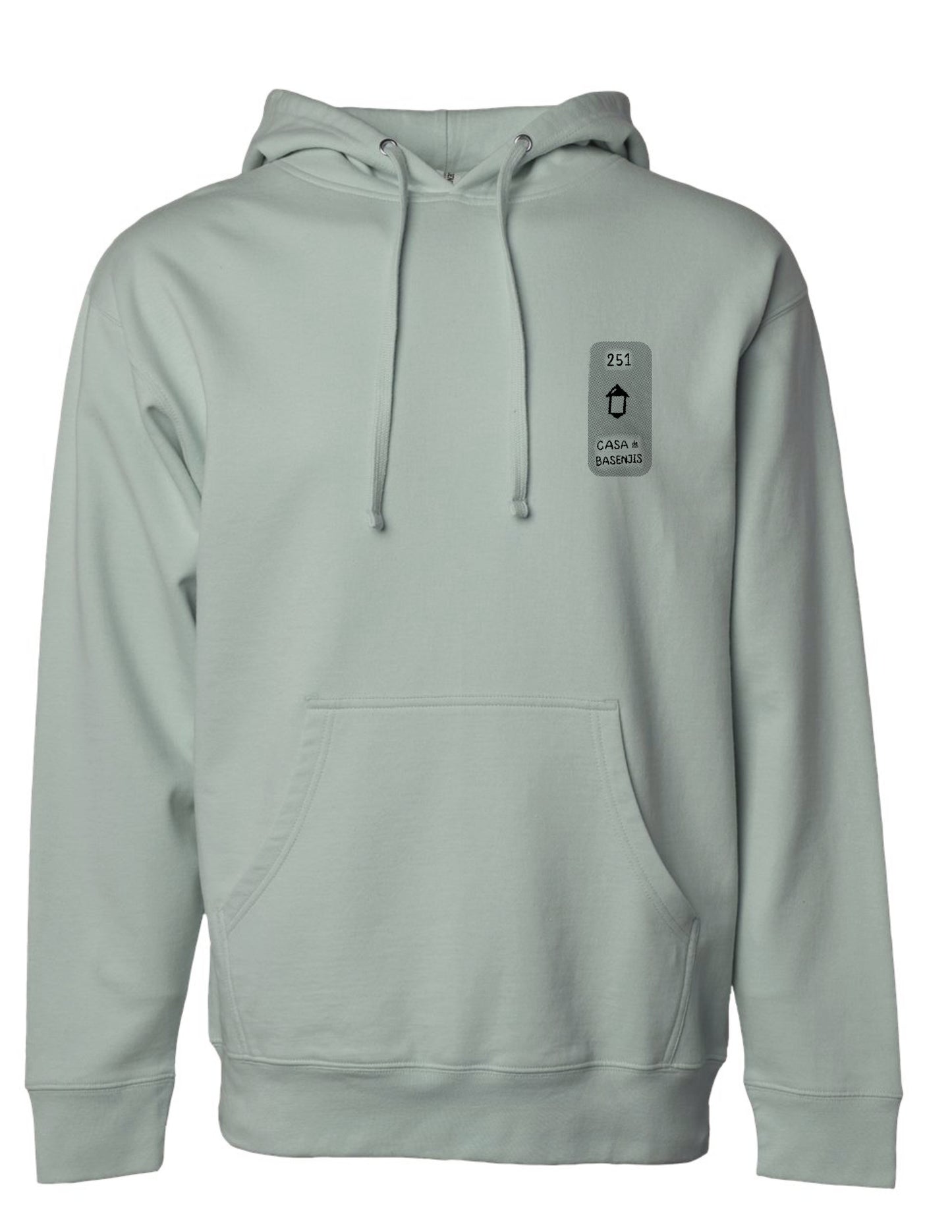 2025AW | Casa de Basenjis (Sizes S~M)~ Hand Screen-Printed Hoodie