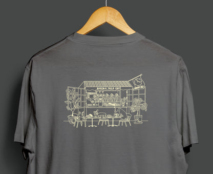 2025SS | Basenji Tails Café [2nd edition] ~ Screen-printed T-shirts