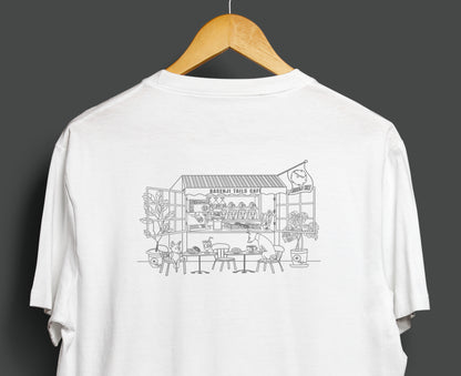 2025SS | Basenji Tails Café [2nd edition] ~ Screen-printed T-shirts